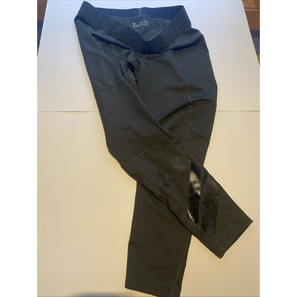 Under Armour ColdGear Pants Mens 2XL Black Compression Leggings Base Layer